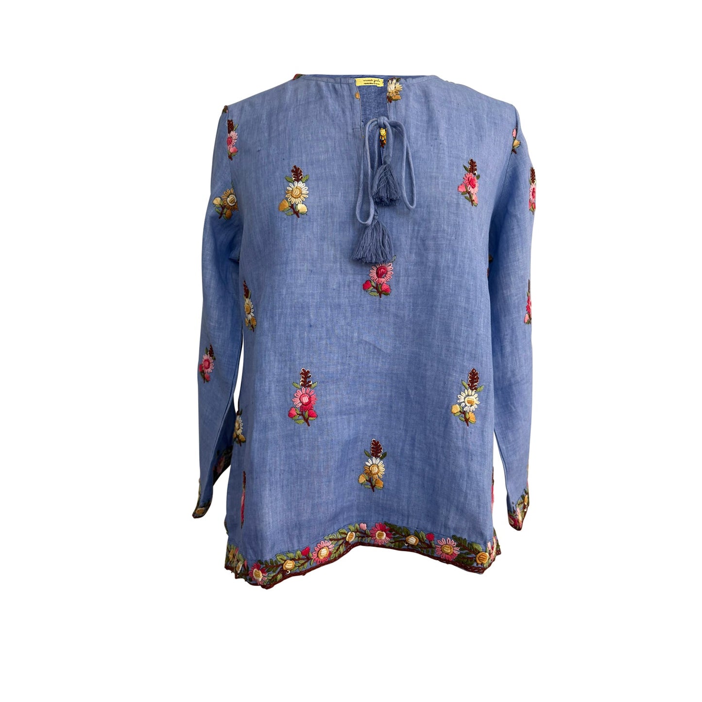 Blue Peasant Top - Joshi