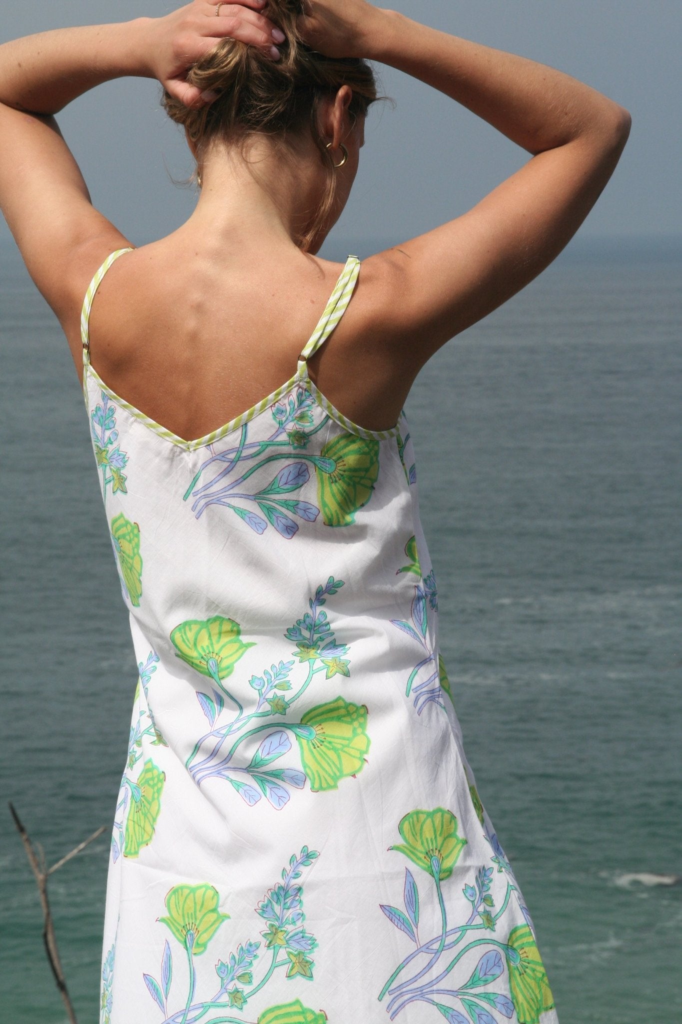 Dana Slip Dress Green - Joshi