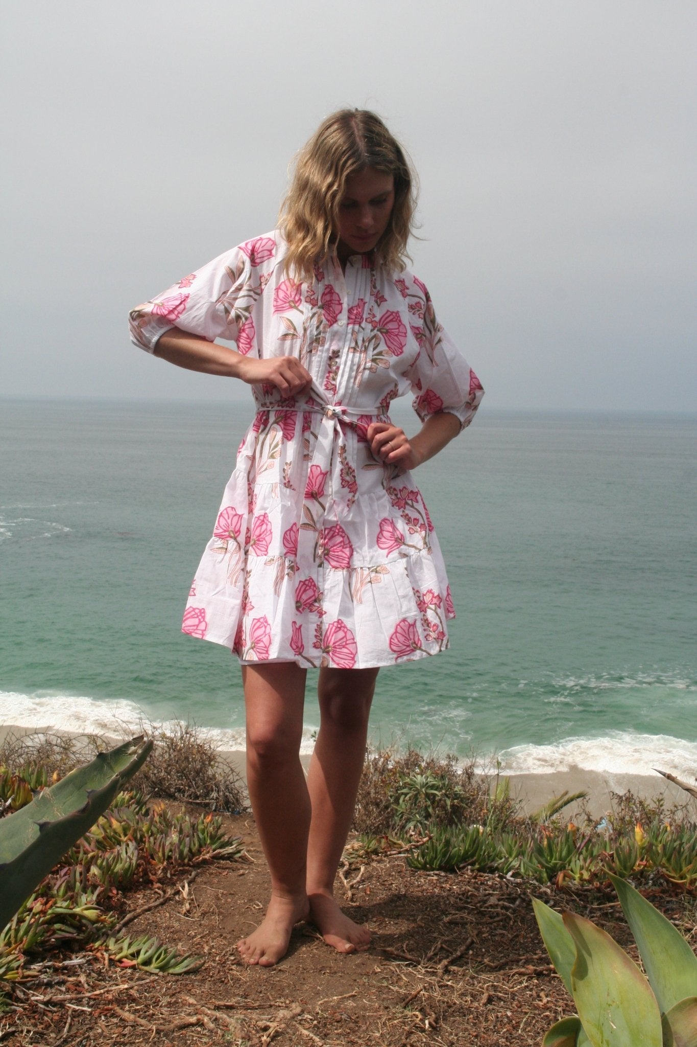 Freya Mini Dress Pink - Joshi