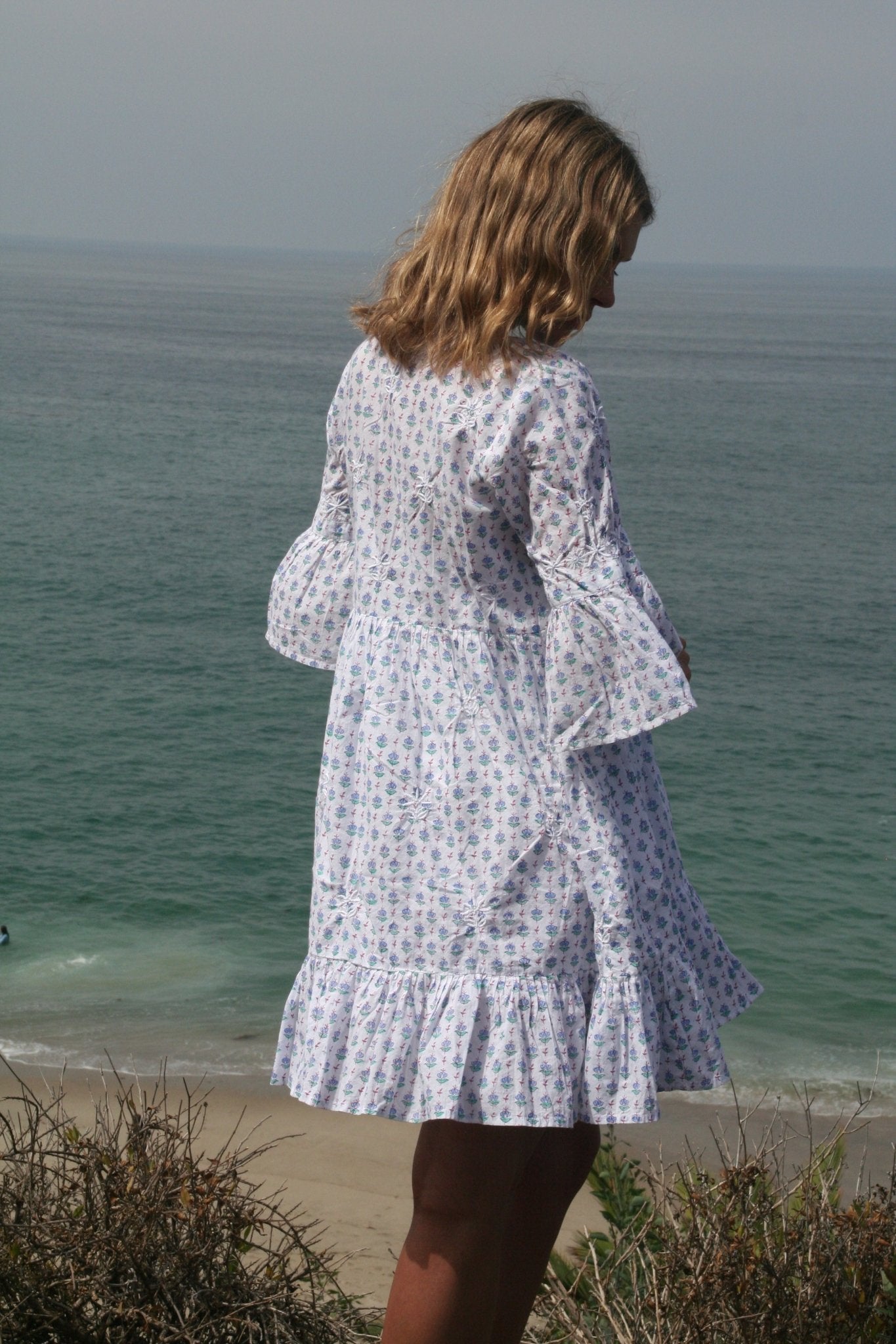 Mykonos Dress Blue - Joshi