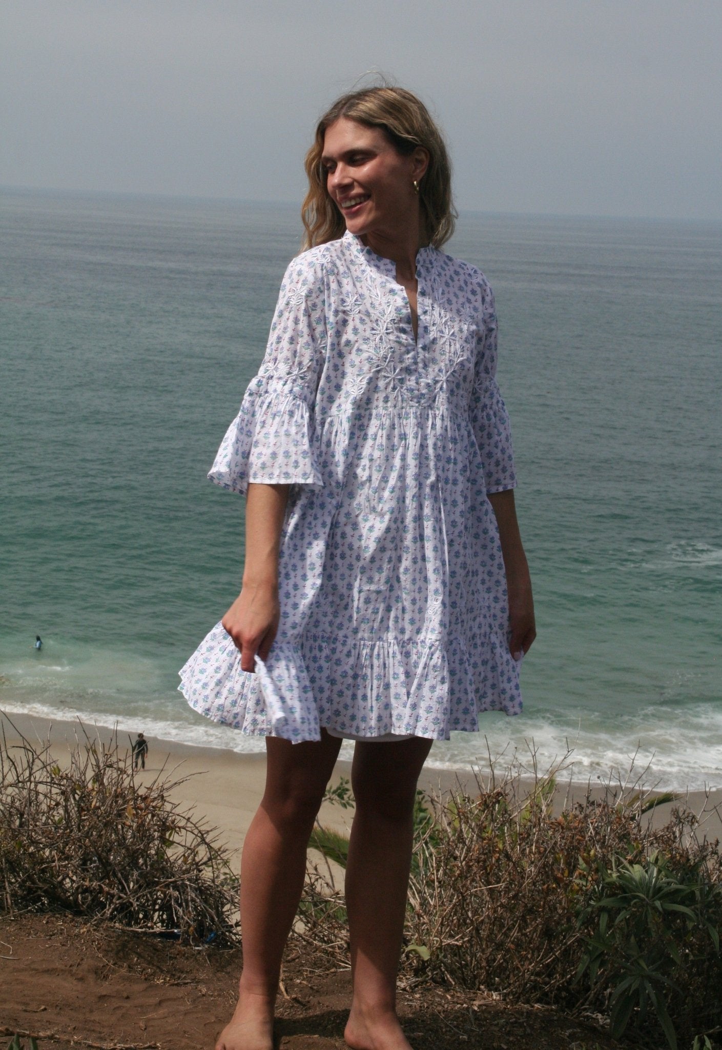Mykonos Dress Blue - Joshi