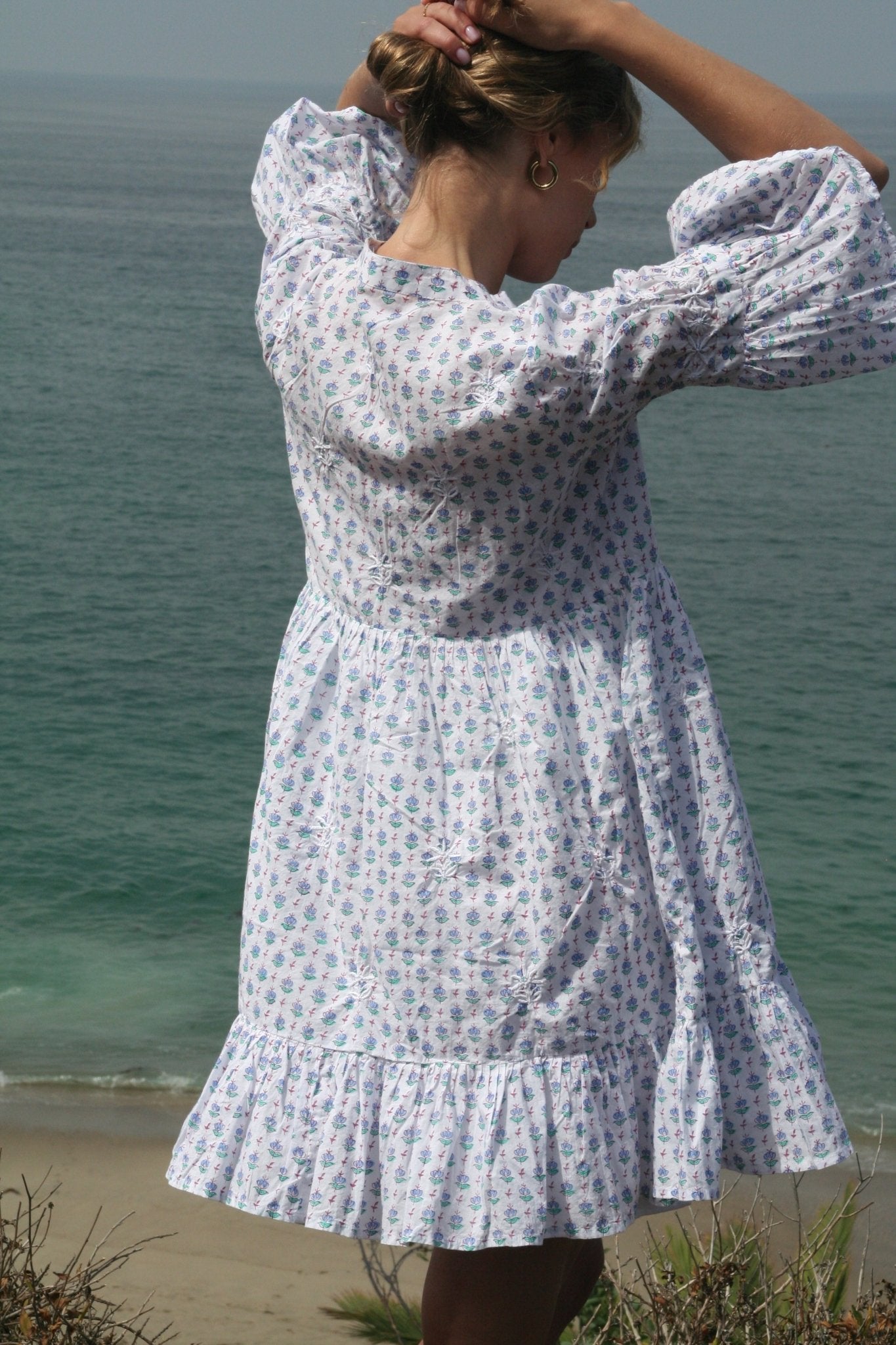 Mykonos Dress Blue - Joshi