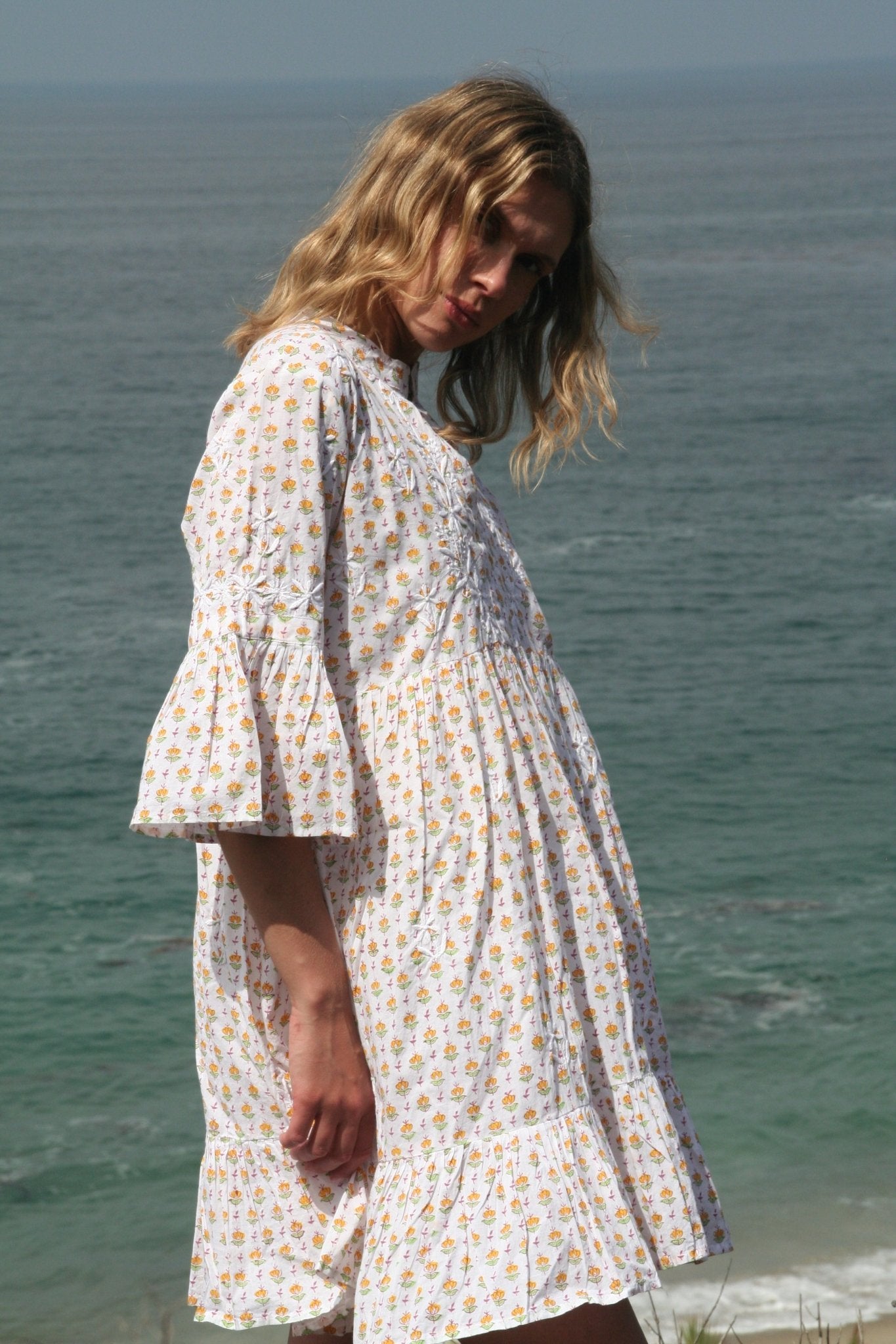 Mykonos Dress Yellow - Joshi
