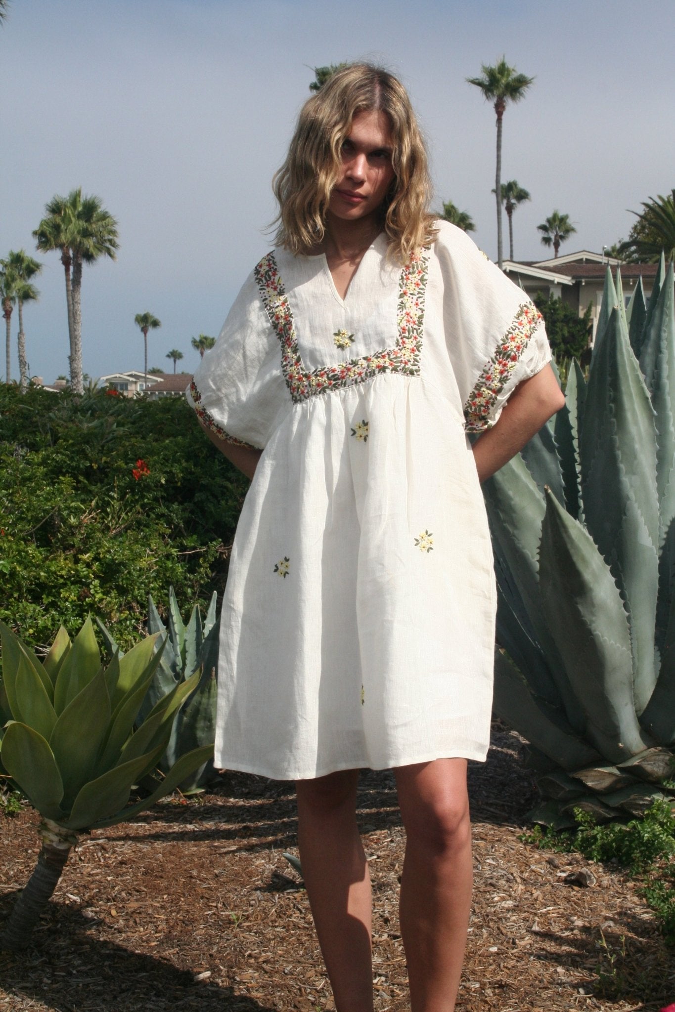 Polo Dress Natural / Yellow - Joshi