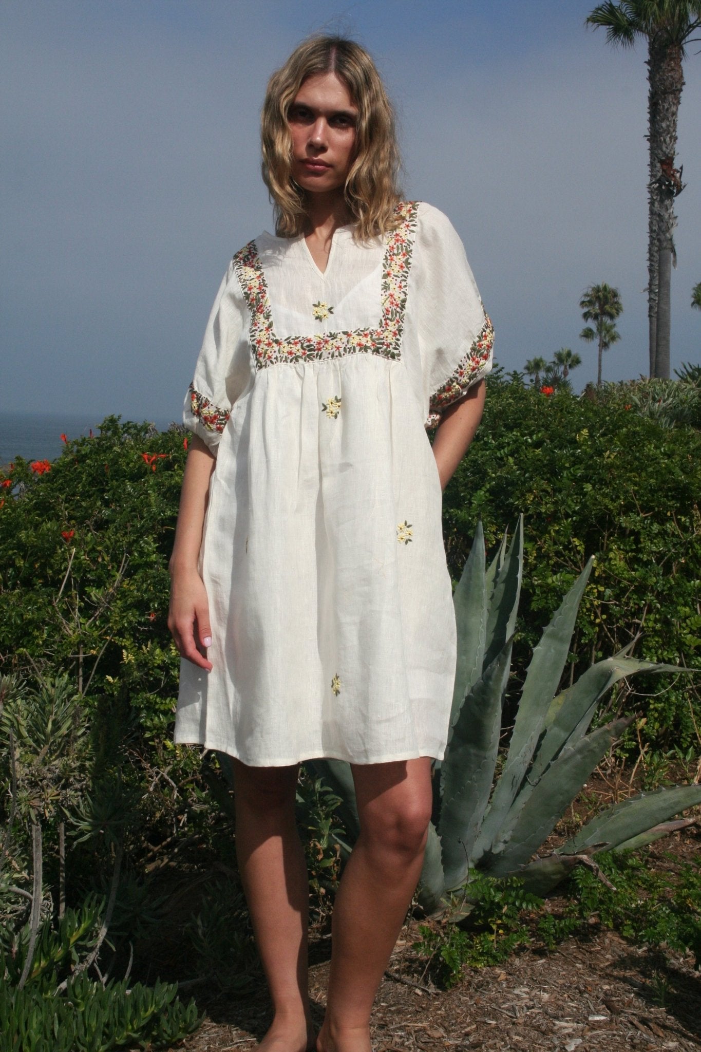 Polo Dress Natural / Yellow - Joshi