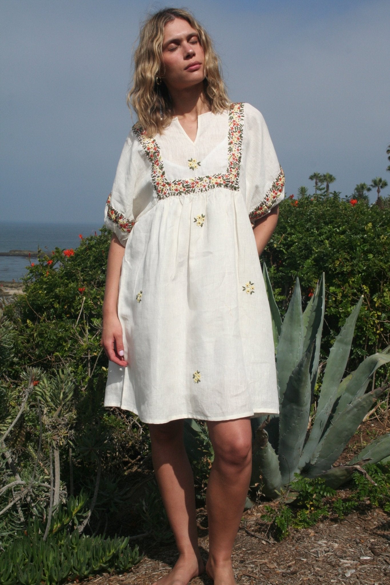 Polo Dress Natural / Yellow - Joshi