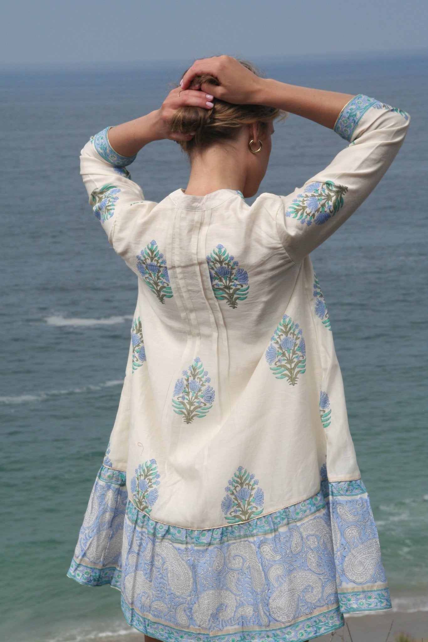 Positano Dress Blue - Joshi