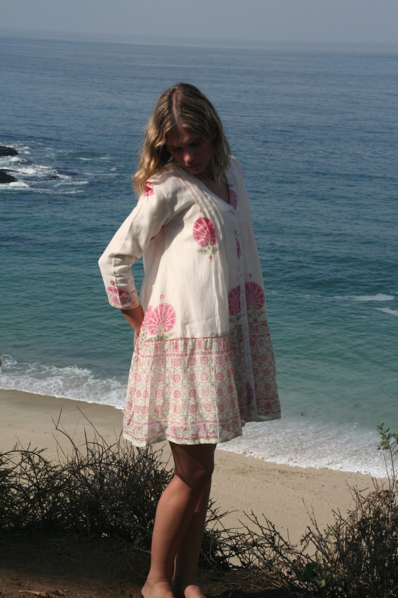 Positano Dress Pink - Joshi