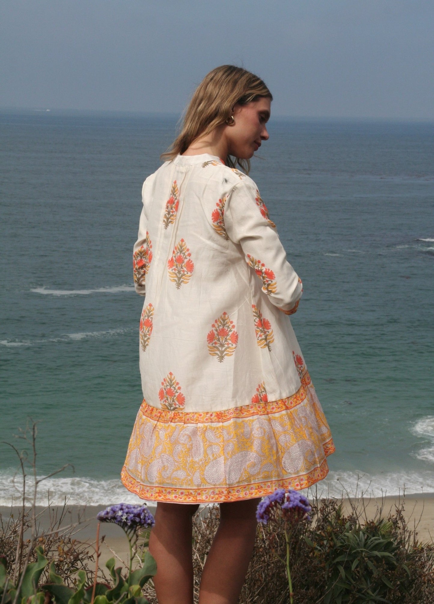 Positano Dress Saffron - Joshi