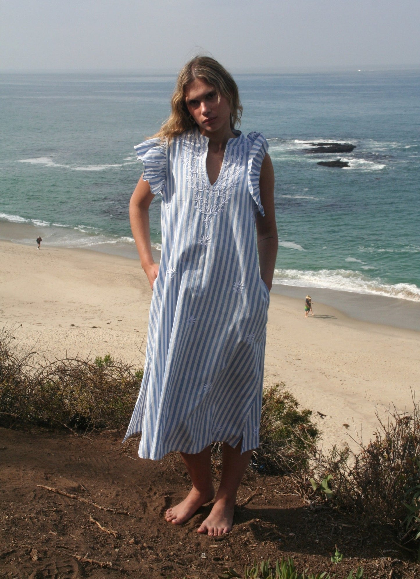 Priya Dress Blue - Joshi