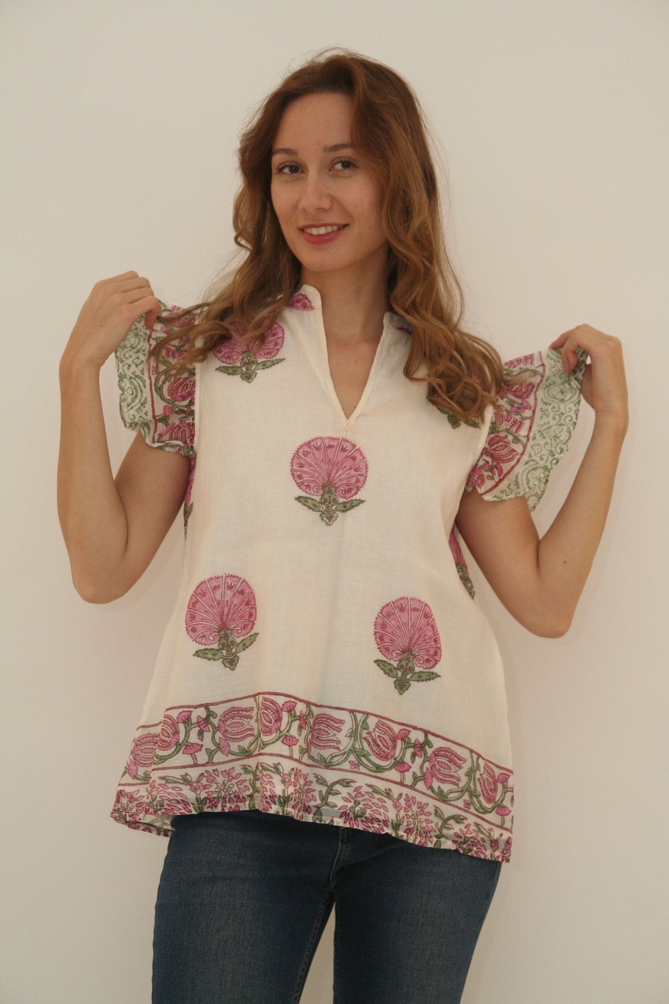 Priya Top Pink - Joshi