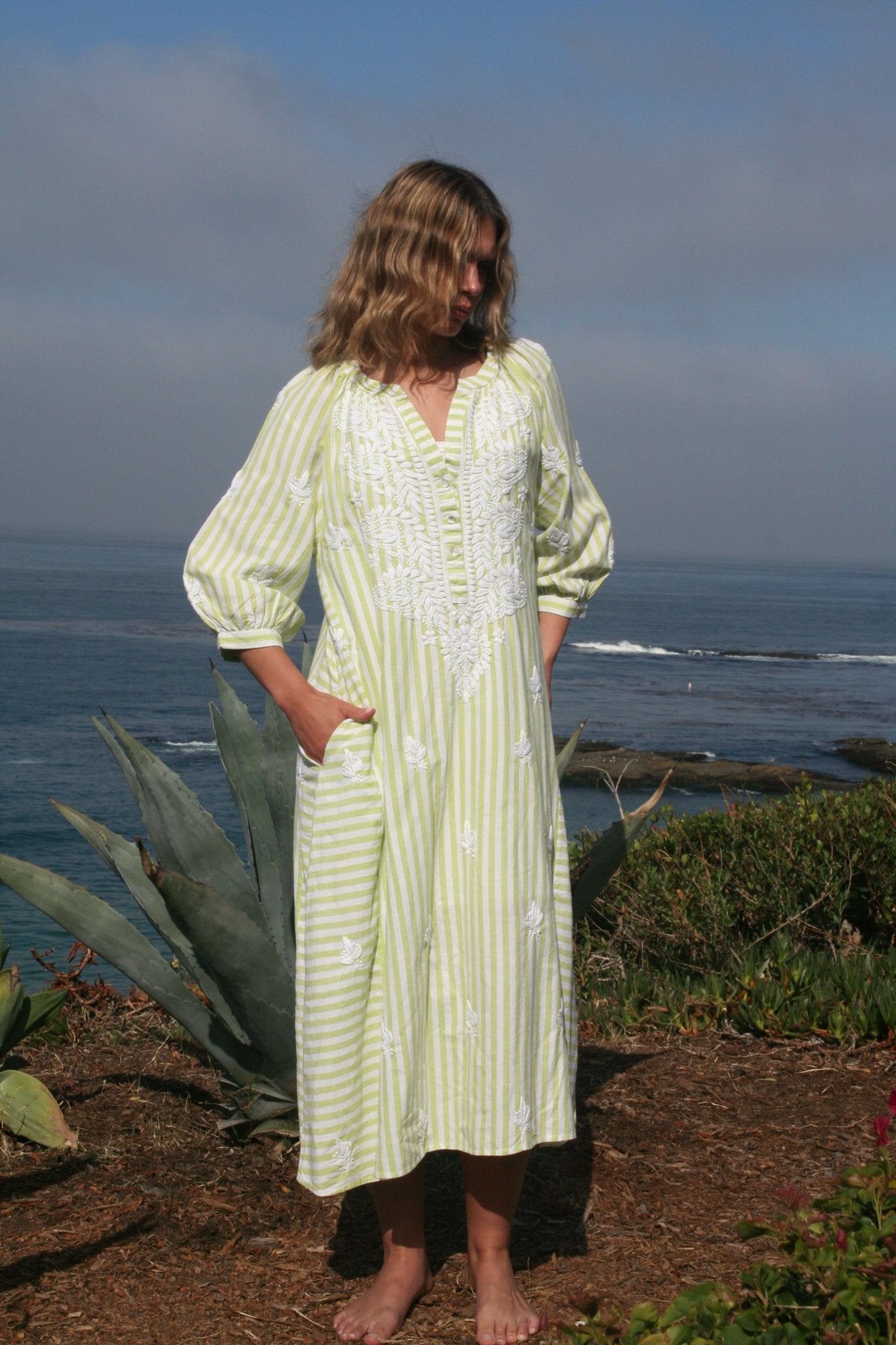 Savannah Dress Green - Joshi