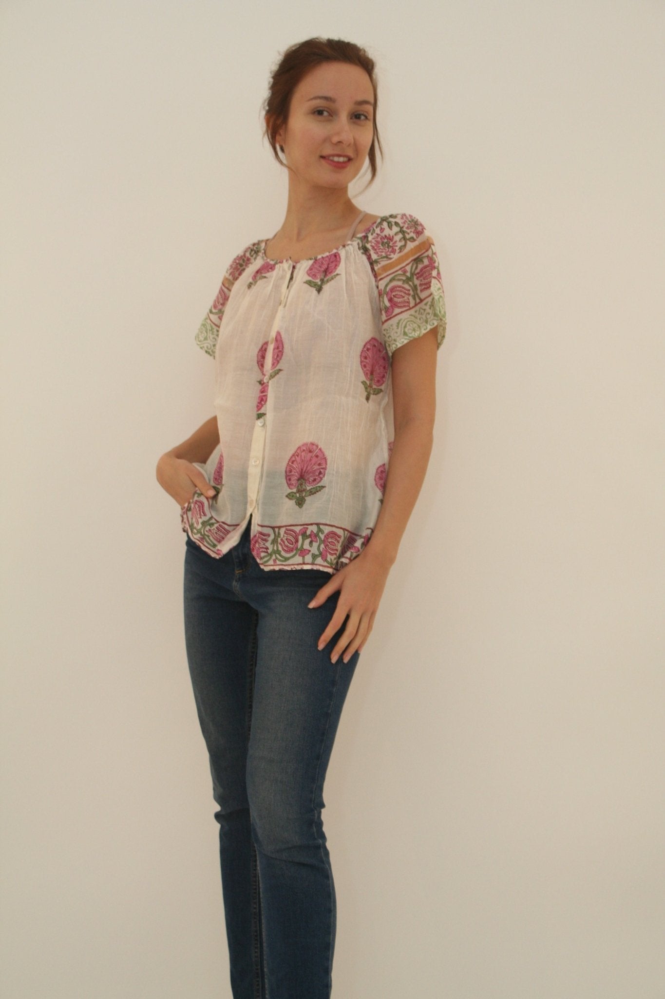 Sea Top Pink - Joshi