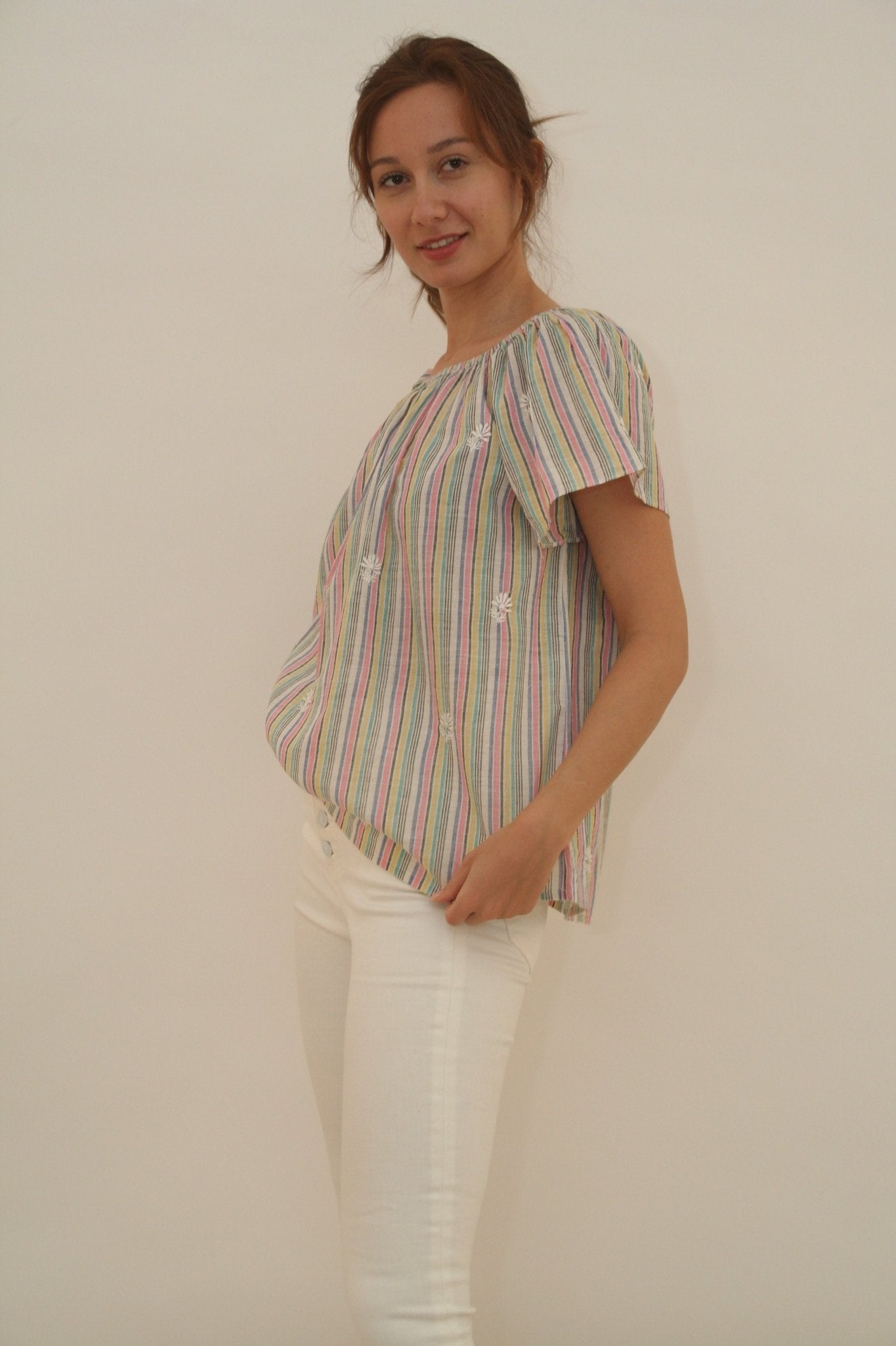 Sea Top Rainbow stripes - Joshi