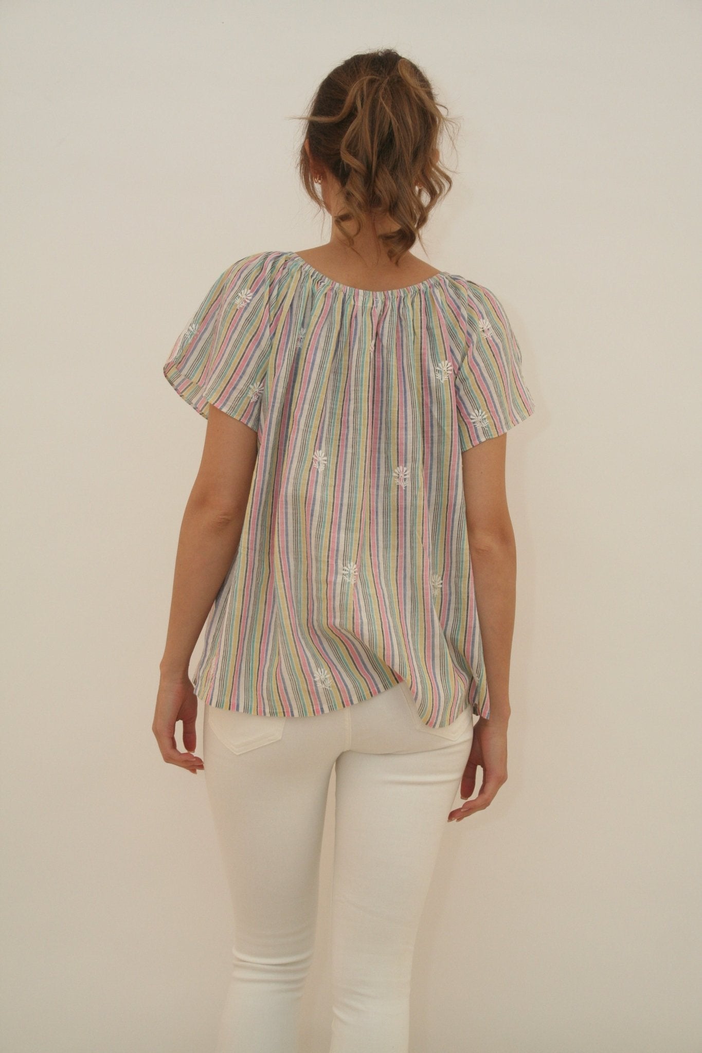 Sea Top Rainbow stripes - Joshi