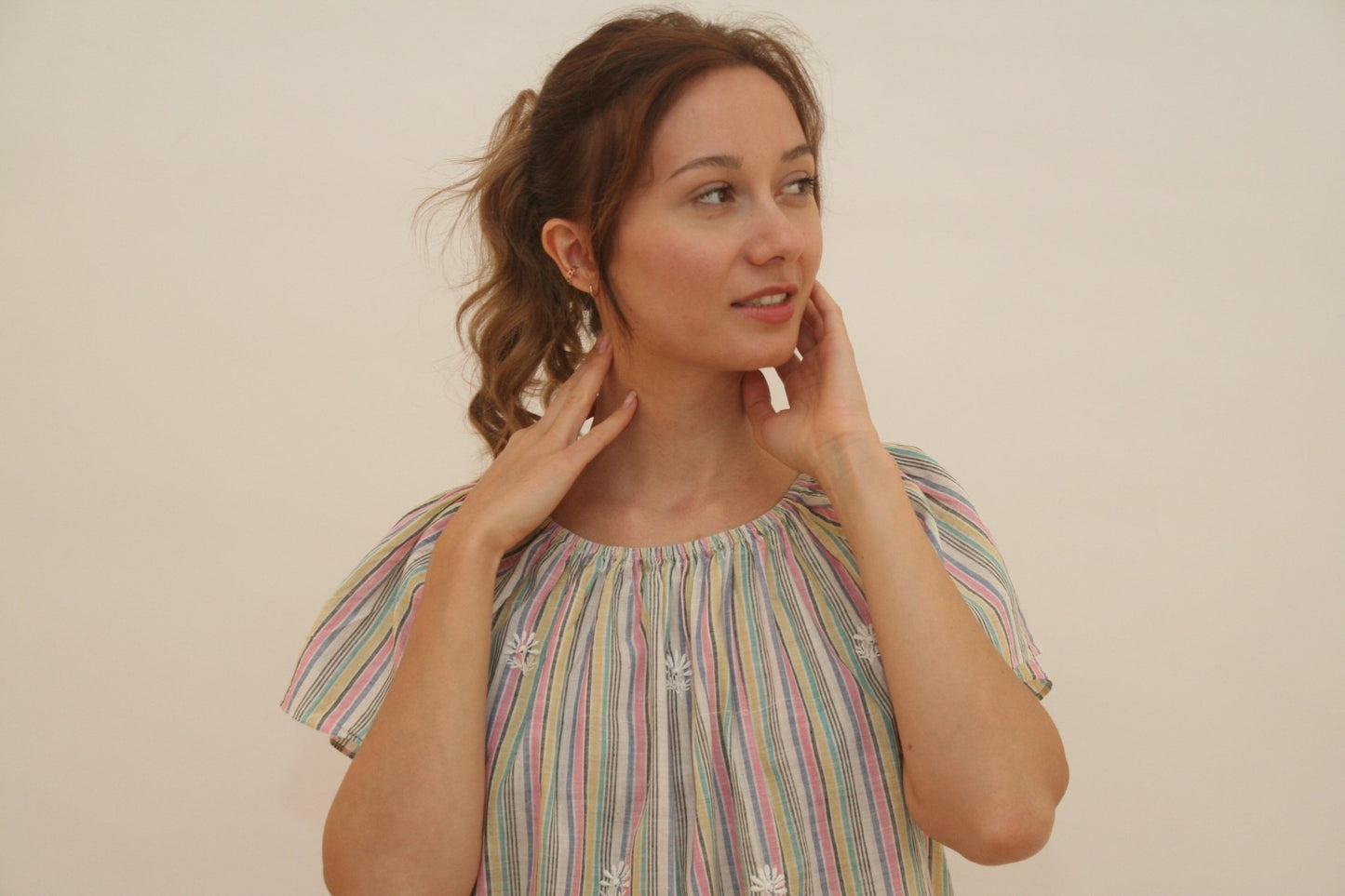 Sea Top Rainbow stripes - Joshi
