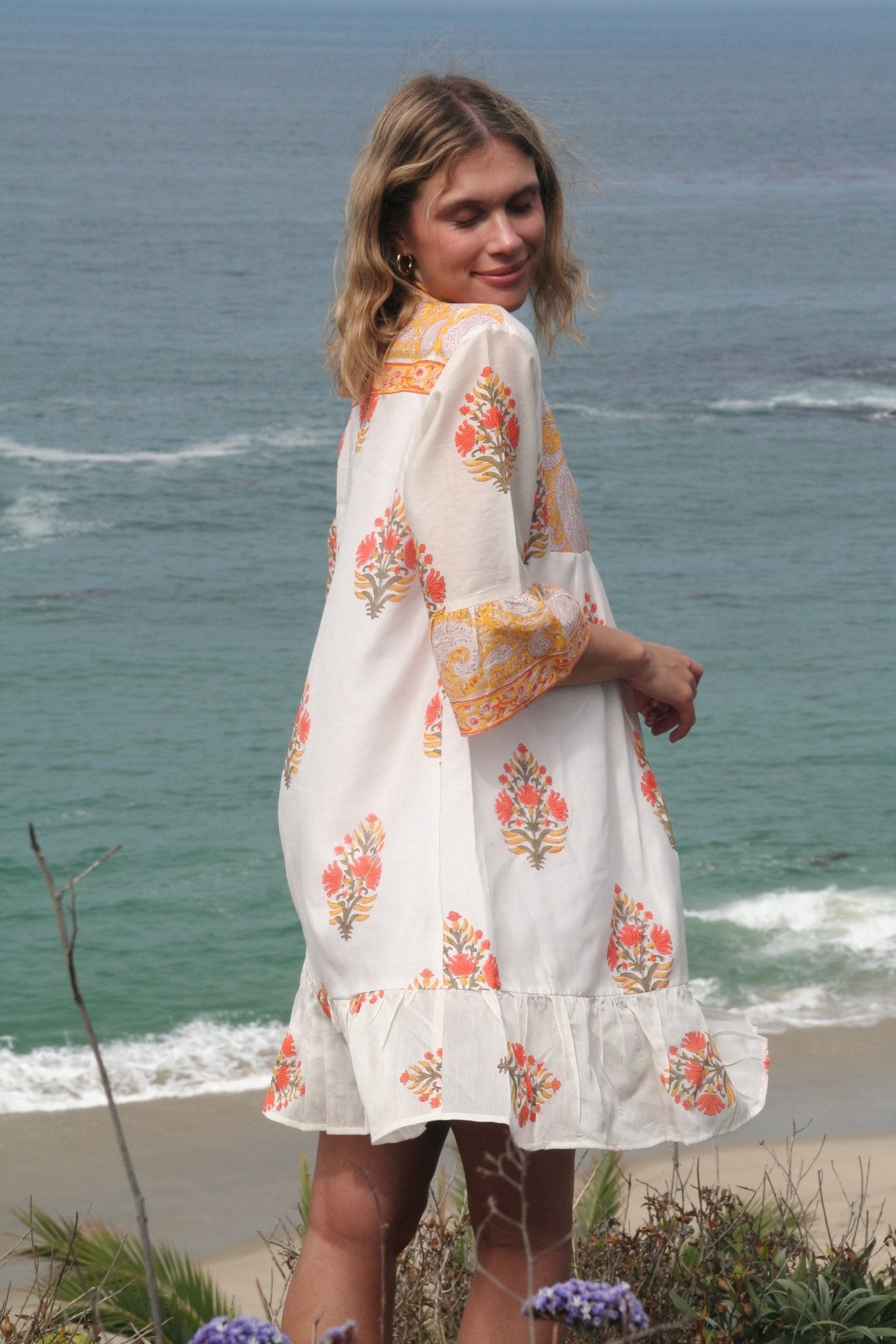 Sharon's Dress Saffron - Joshi