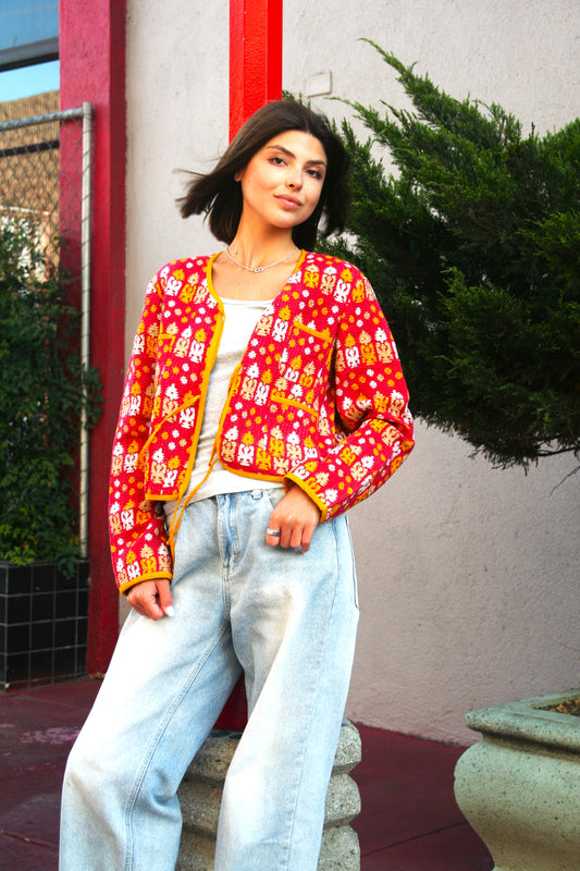 Vintage Kantha Jacket No 4