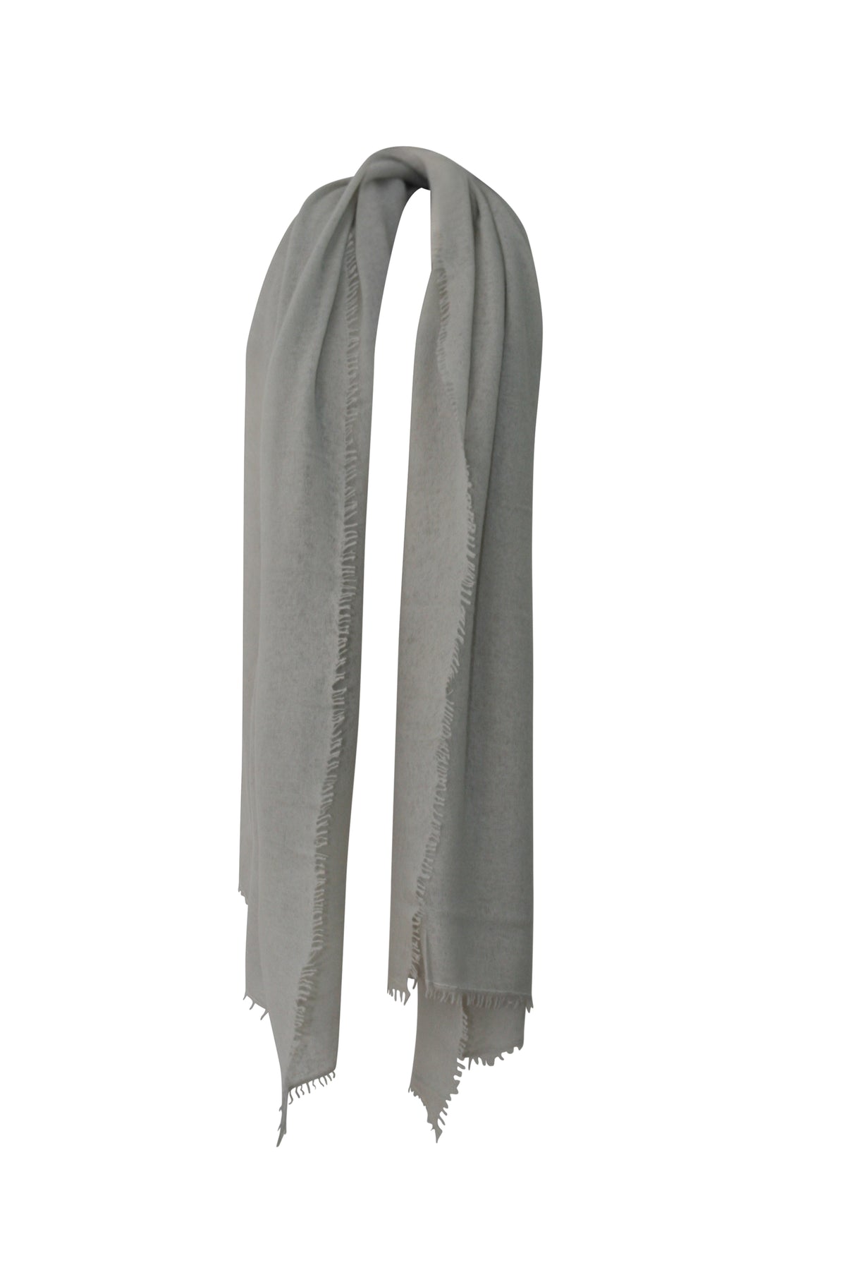 Felted Cashmere Scarf - Clay
