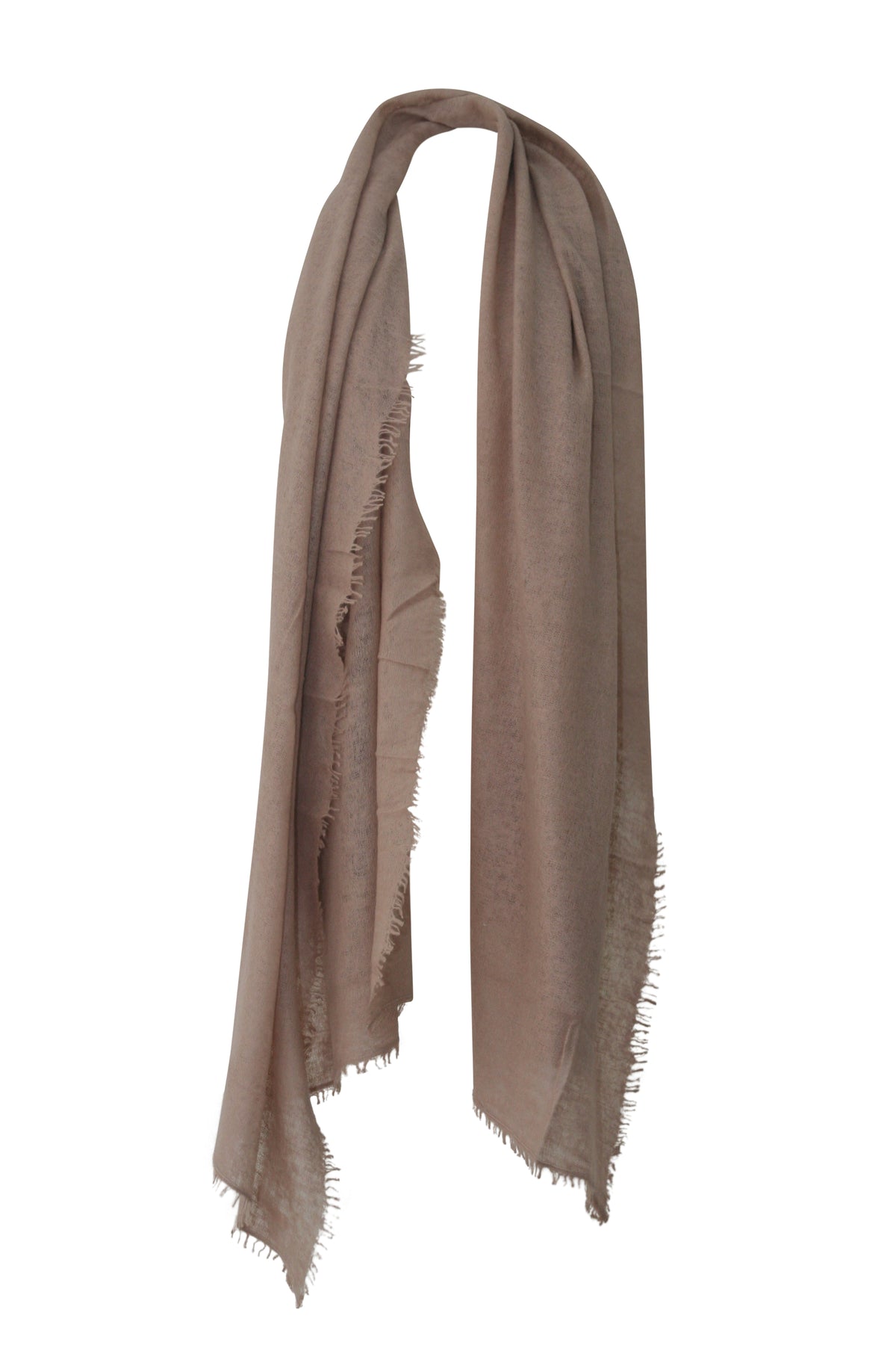Cashmere Felted Scarf - Sand