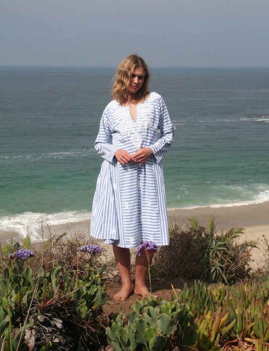 Bhopali Dress Blue - Joshi