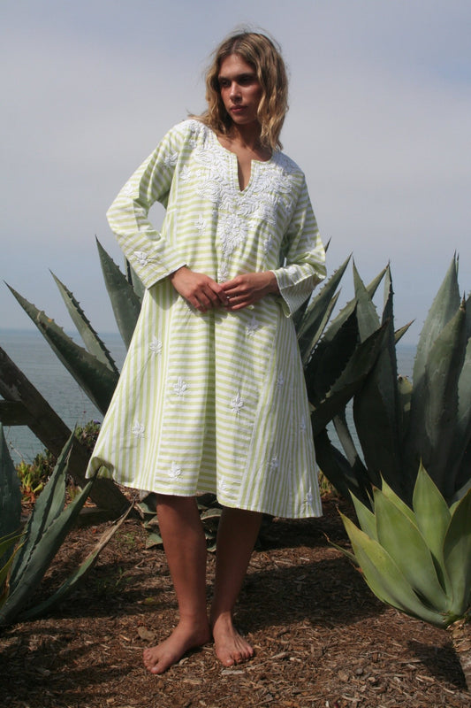 Bhopali Dress Green - Joshi
