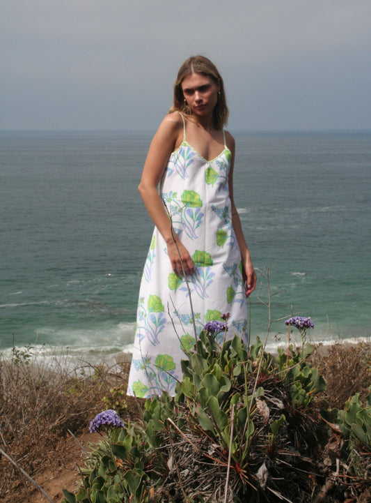 Dana Slip Dress Green - Joshi