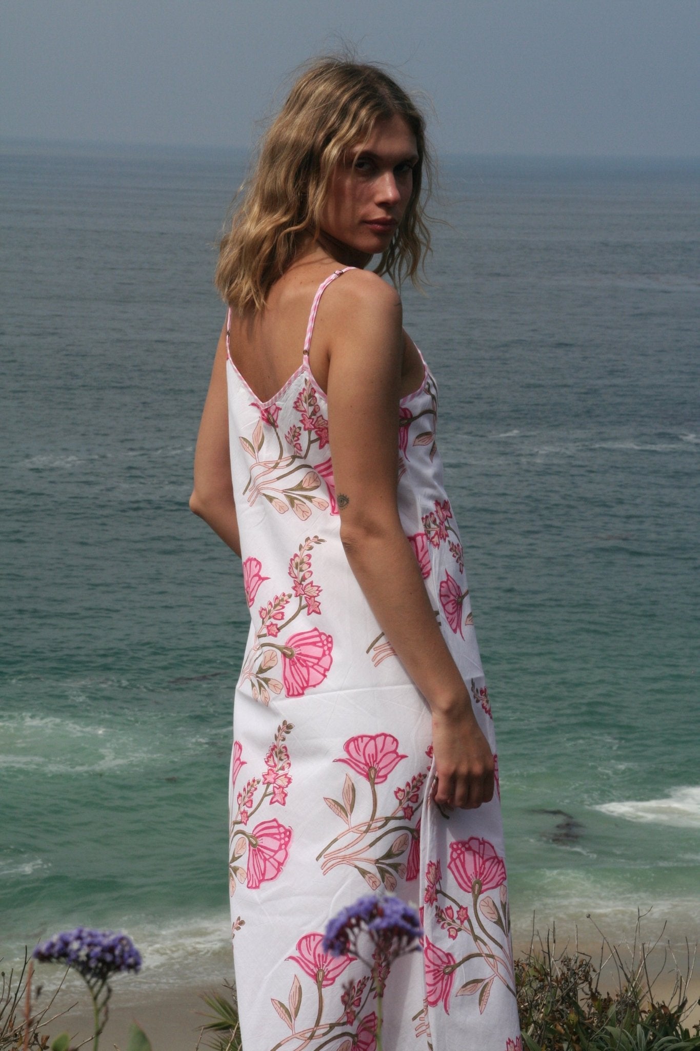Dana Slip Dress Pink - Joshi