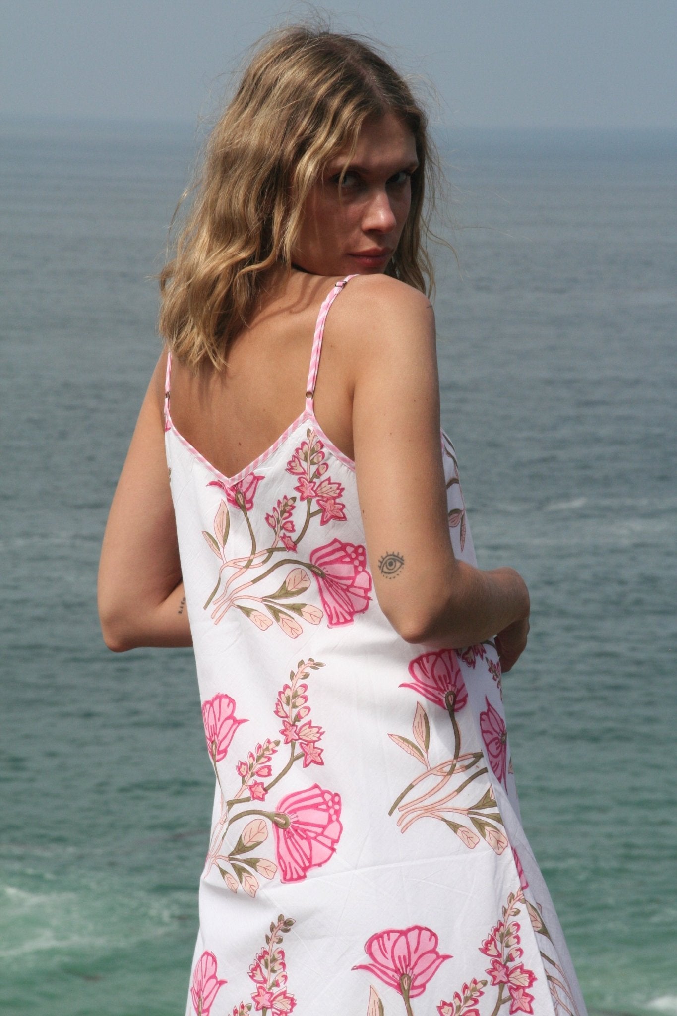 Dana Slip Dress Pink - Joshi