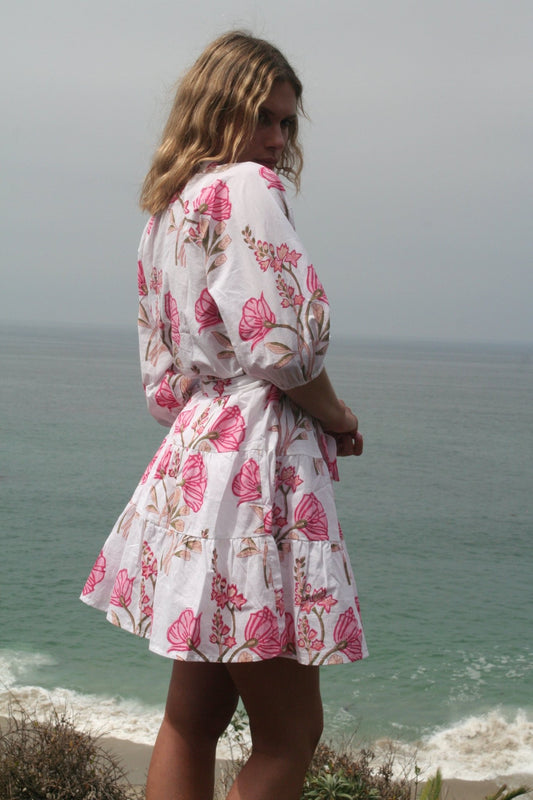 Freya Mini Dress Pink - Joshi