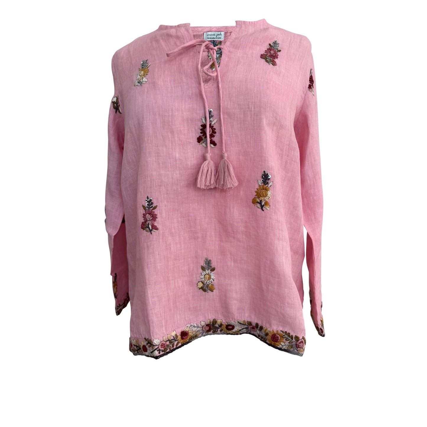 Pink Peasant Top - Joshi