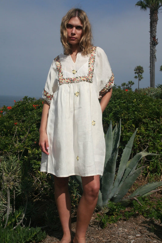 Polo Dress Natural / Yellow - Joshi