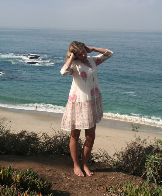 Positano Dress Pink - Joshi