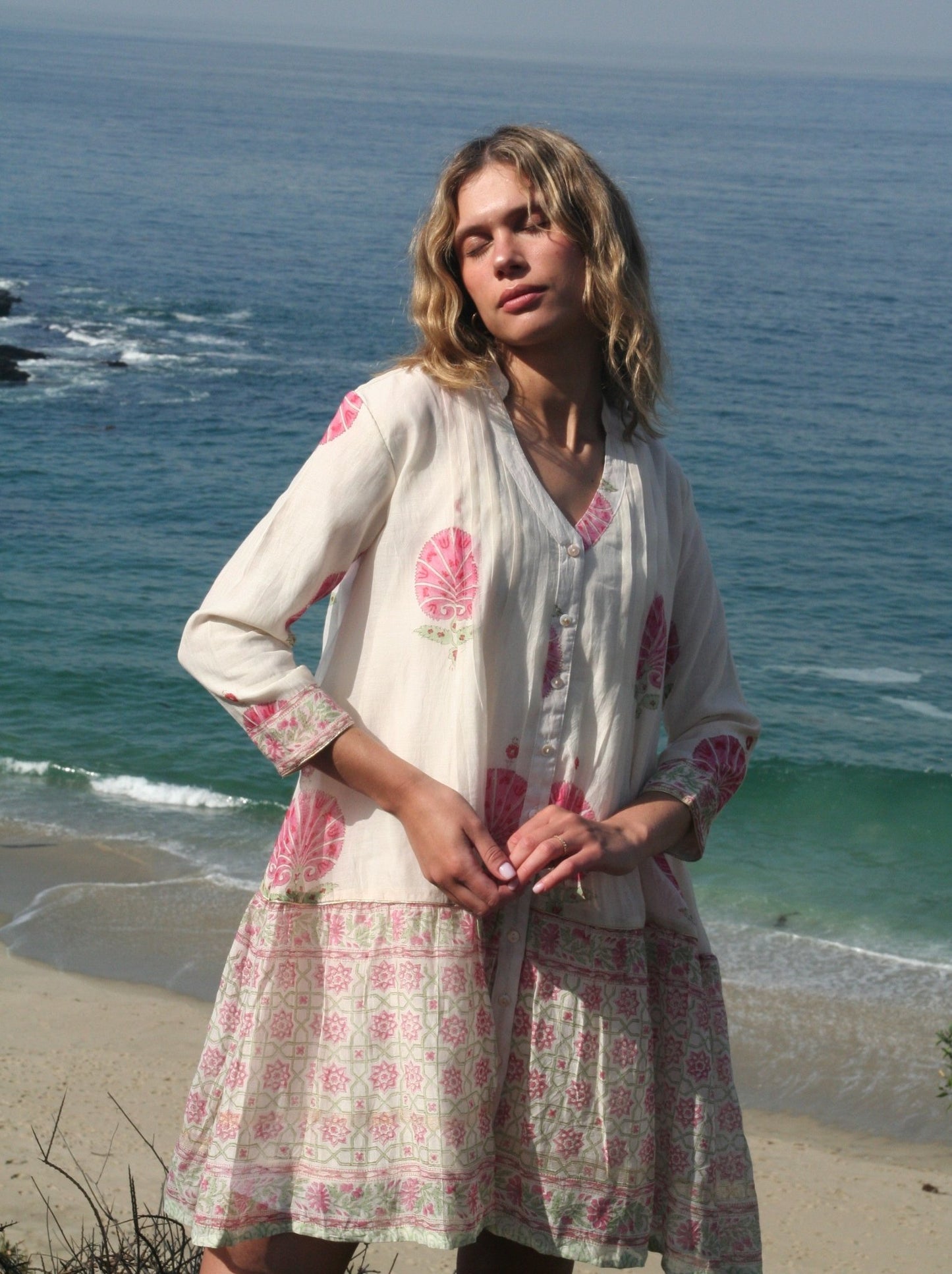 Positano Dress Pink - Joshi