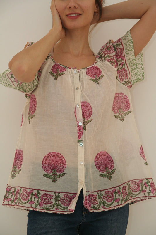 Sea Top Pink - Joshi