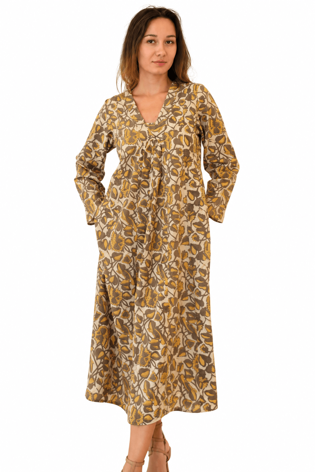 Soft Cotton Cabana Kurta Block Print B - JoshiKurta
