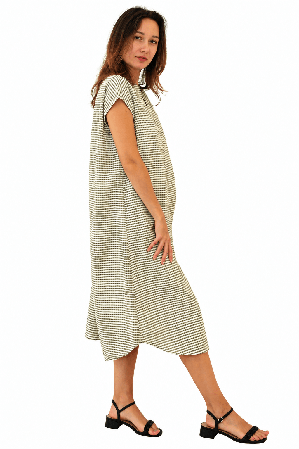 Suki Dress Sage - Joshi