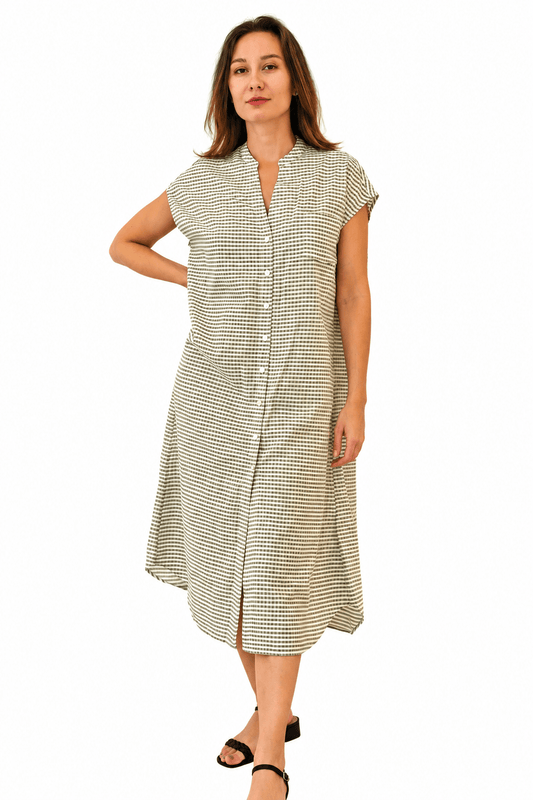 Suki Dress Sage - Joshi