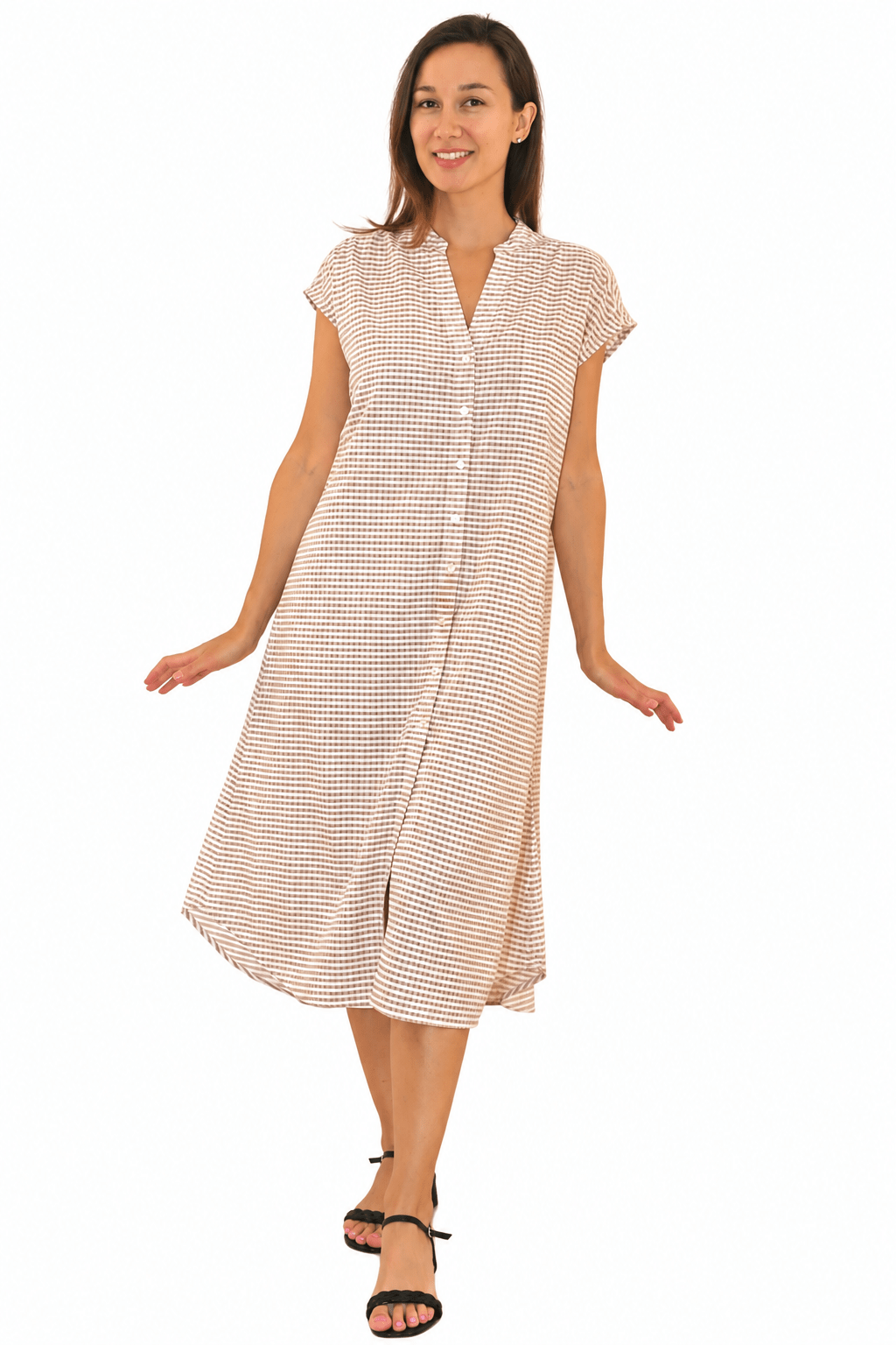 Suki Dress Sand - Joshi