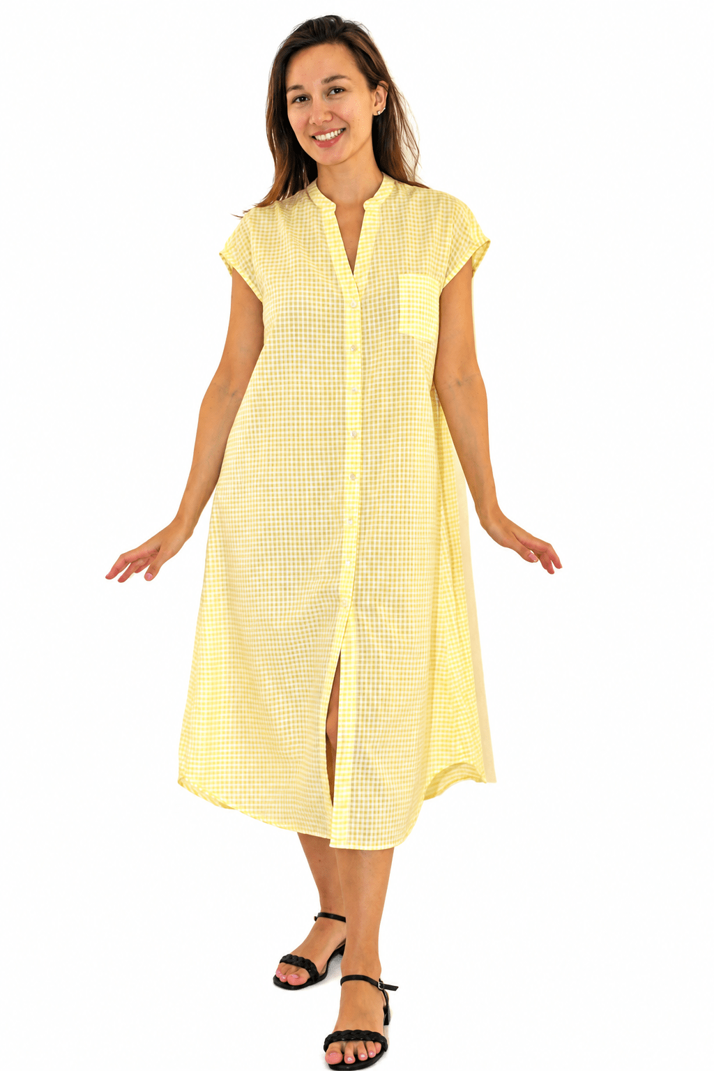 Suki Dress Yellow - Joshi