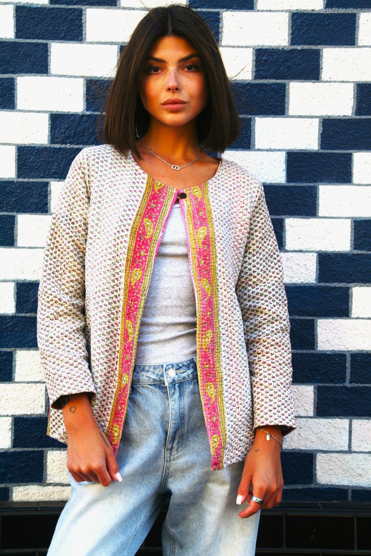 Vintage Kantha Jacket No 1 - Joshi